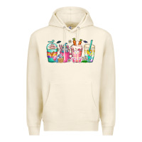 Tofu easter day coffee gnome Premium Hoodie - CowhideDigitalArt