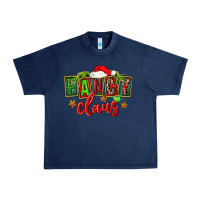 Navy christmas fancy claus Urban Heavy Tee - FaDigitalArtStudio