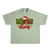 Oil Green christmas fancy claus Urban Heavy Tee - FaDigitalArtStudio