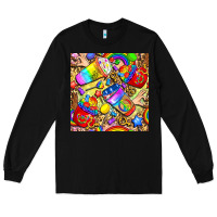 Black lgbtq pride coffee cups with leopard seamless pattern bbs Long Sleeve Tee - BundleAndBundleShop