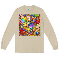 Mushroom lgbtq pride coffee cups with leopard seamless pattern bbs Long Sleeve Tee - BundleAndBundleShop