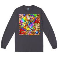 Smoke lgbtq pride coffee cups with leopard seamless pattern bbs Long Sleeve Tee - BundleAndBundleShop