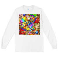 White lgbtq pride coffee cups with leopard seamless pattern bbs Long Sleeve Tee - BundleAndBundleShop