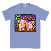 Colony Blue mardi gras western leopard pigs Classic Tee - Jasminsmagicworld