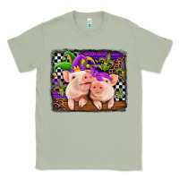 Matcha mardi gras western leopard pigs Classic Tee - Jasminsmagicworld