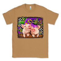 Toasted Coconut mardi gras western leopard pigs Classic Tee - Jasminsmagicworld
