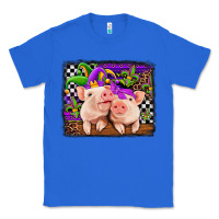 True Royal mardi gras western leopard pigs Classic Tee - Jasminsmagicworld