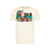 Vintage Arctic Inked Mama Flowers Cow Vintage Tee - CowCowDesign