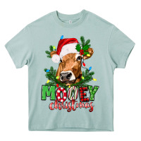Arona Mooey Christmas Heavy Core Tee - texasbilliewilder