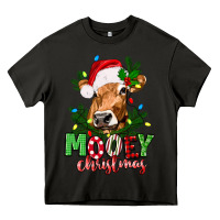 Asphalt Mooey Christmas Heavy Core Tee - texasbilliewilder