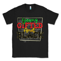 Black young gifted and black Classic Tee - CowGirlArtShop