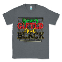 Charcoal Heather young gifted and black Classic Tee - CowGirlArtShop