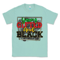 Seafoam young gifted and black Classic Tee - CowGirlArtShop