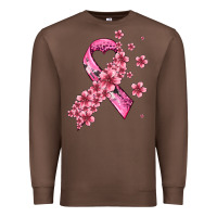 Chestnut pink cancer ribbon Premium Sweatshirt - AdoDesignShop