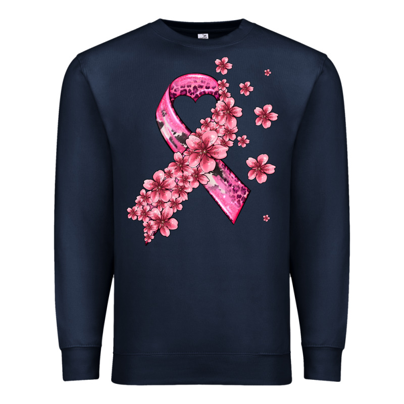 Pink Cancer Ribbon Premium Sweatshirt by AdoDesignShop | Teevron