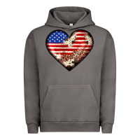 Pigment Tornado western usa flag heart Urban Hoodie - JahusDesignShop