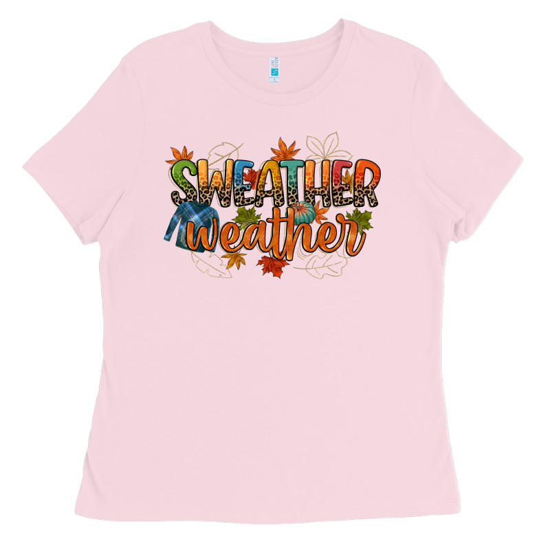 Sweather Weather Ladies Tee by CowGirlArtShop | Teevron