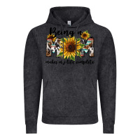 Vintage Black Being a mom makes my life complete Mother's Day Vintage Hoodie - FaDigitalArtStudio