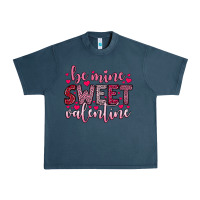 Midnight Navy be mine sweet valentine Urban Heavy Tee - OliviaCreatesArt
