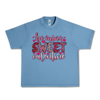 Pebble Blue be mine sweet valentine Urban Heavy Tee - OliviaCreatesArt