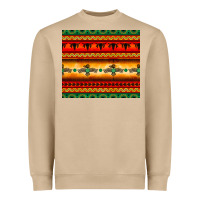 Mushroom thunderbird bullskull Aztec pattern Heavyweight Sweatshirt - BarkalooDesign