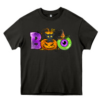 Asphalt Boo Halloween Heavy Core Tee - NancyCooperArtShop