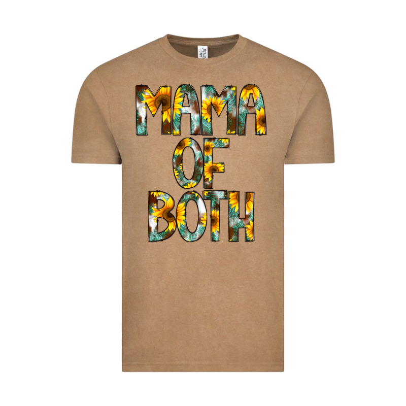 Mama Of Both Vintage Tee by CowCowDesign | Teevron