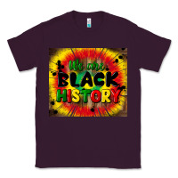 Plum we are black history Classic Tee - CowGirlArtShop