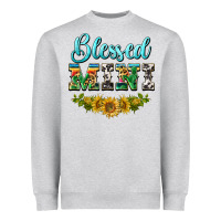 Heather Grey blessed mini Heavyweight Sweatshirt - BarkalooDesign