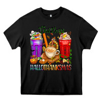 Black hallothanksmas teacher Heavy Core Tee - texasbilliewilder