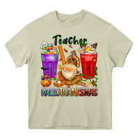 Hallothanksmas Teacher Heavy Core Tee | Teevron