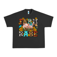Pigment Black western farm babe Urban Heavy Tee - OliviaCreatesArt