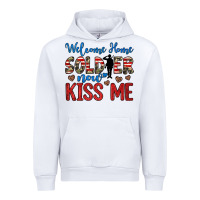 Welcome Home Soldier Now Kiss Me Urban Hoodie | Teevron