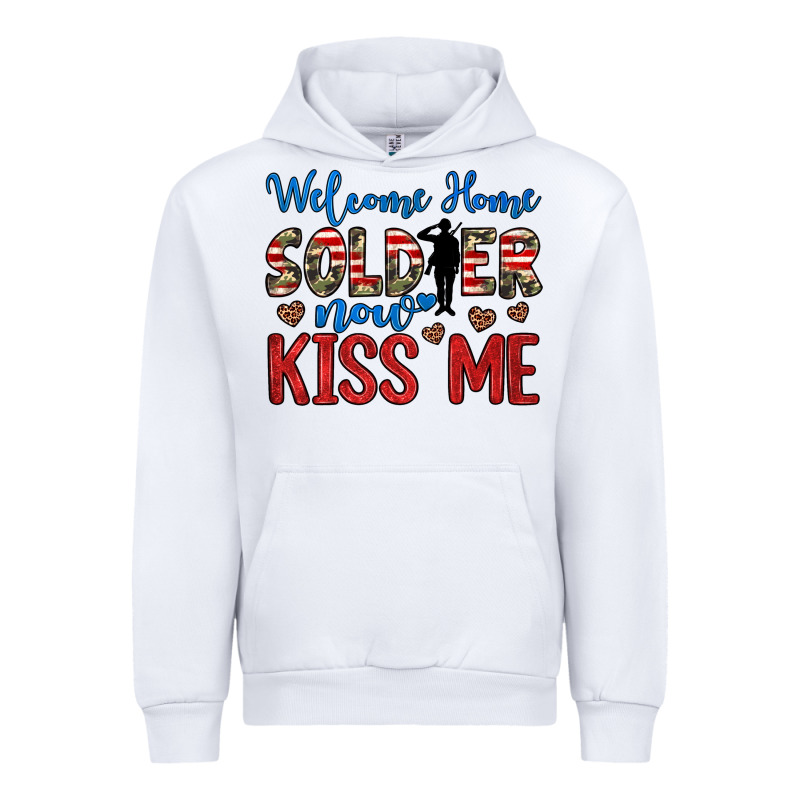 Welcome Home Soldier Now Kiss Me Urban Hoodie by JahusDesignShop | Teevron