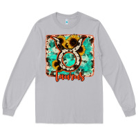 Moon Dust taurus turquoise cowhide Long Sleeve Tee - RanaPortraitStore