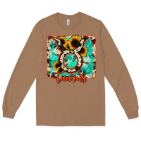 Toasted Coconut taurus turquoise cowhide Long Sleeve Tee - RanaPortraitStore