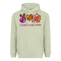 Matcha peace love cookies Heavyweight Hoodie - AdoDesignShop
