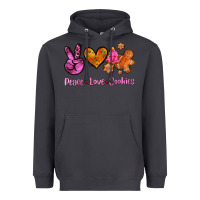Smoke peace love cookies Heavyweight Hoodie - AdoDesignShop