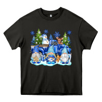 Asphalt snow gnome truck Heavy Core Tee - texasbilliewilder