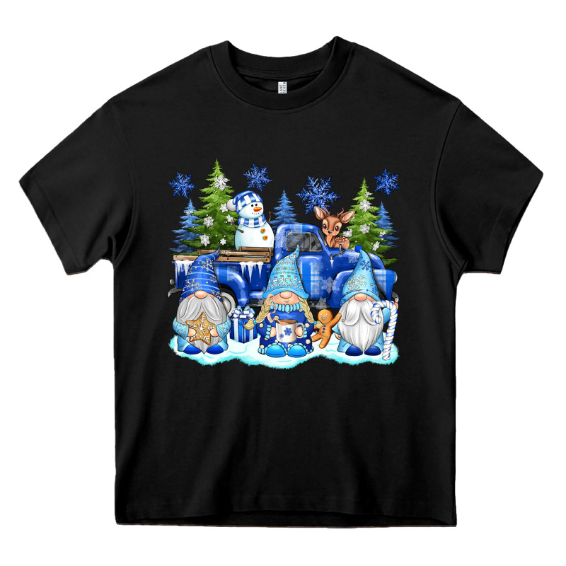 Snow Gnome Truck Heavy Core Tee by texasbilliewilder | Teevron