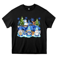 Black snow gnome truck Heavy Core Tee - texasbilliewilder