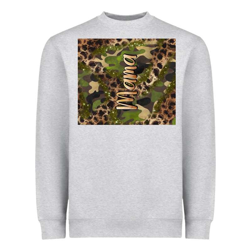 Camouflage Mama Heavyweight Sweatshirt by BarkalooDesign | Teevron
