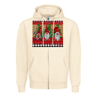 Sandshell Christmas gnomes Zipper Hoodie - BarkalooDesign
