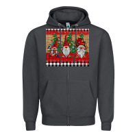 Smoke Christmas gnomes Zipper Hoodie - BarkalooDesign