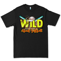 Black Wild about Softball Premium Tee - HowdyJamesFarm