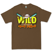 Cacao Wild about Softball Premium Tee - HowdyJamesFarm