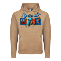 Vintage Coffee American mama 4th of july Vintage Hoodie - FaDigitalArtStudio