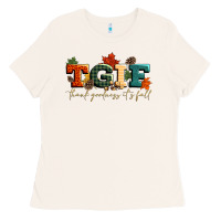 Tgif Thank Goodness Its Fall Ladies Tee | Teevron