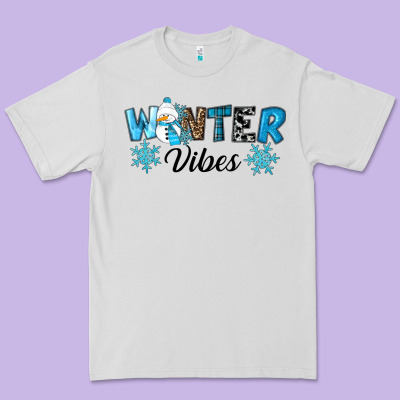 Winter Vibes Premium Tee Designed By Ranaportraitstore