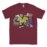 Burgundy cma mardi gras certified medical assistant Classic Tee - CowGirlArtShop